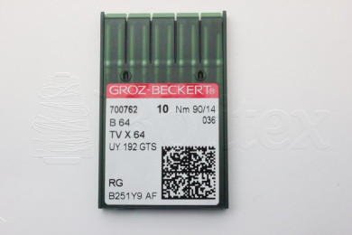 Dez Agulhas GROZ-BECKERT - B64/TVX64/UY192GTS   90