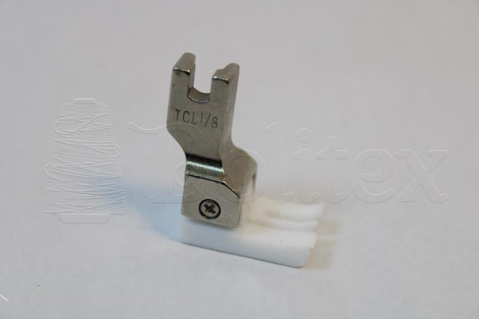 Calcador comp.teflon TCL 1/16-1,6mm esq.