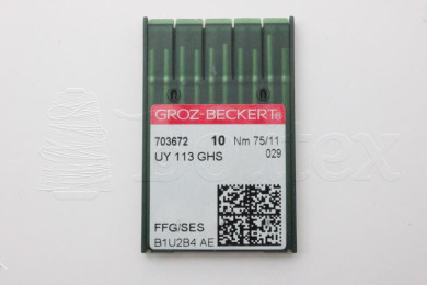 Dez Agulhas GROZ-BECKERT - UY113GHS/FFG     75