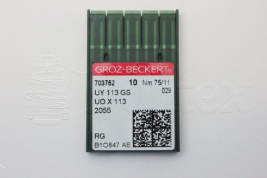 Dez Agulhas GROZ-BECKERT / UY113GS/2055/UOX113  75