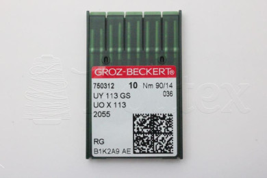 Dez Agulhas GROZ-BECKERT - UY113GS/2055/UOX113  90