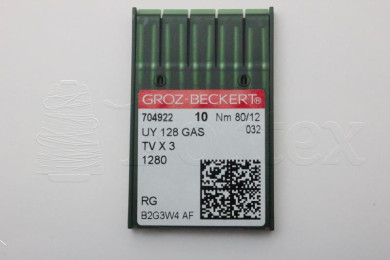 Dez Agulhas GROZ-BECKERT - UY128GAS/1280/149X3  80