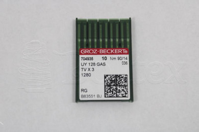 Dez Agulhas GROZ-BECKERT - UY128GAS/1280/149X3  90