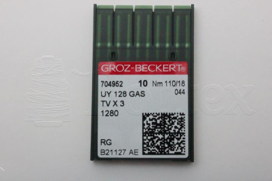 Dez Agulhas GROZ-BECKERT - UY128GAS/1280/149X3 110