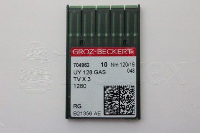 Dez Agulhas GROZ-BECKERT - UY128GAS/1280/149X3 120