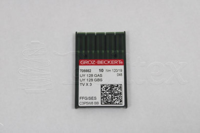 Dez Agulhas GROZ-BECKERT - UY128GBS/1280 FFG  120