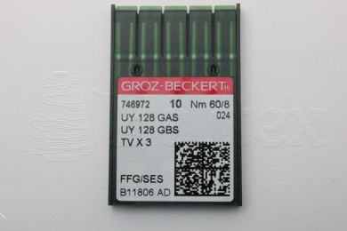 Dez Agulhas GROZ-BECKERT - UY128GBS/1280/149X3/FFG  60