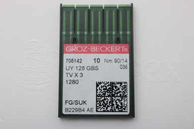 Dez Agulhas GROZ-BECKERT - UY128GBS/1280/ FFG   90