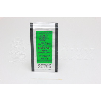 Agulhas de Coser à Mão - ROYAL – Nº 11