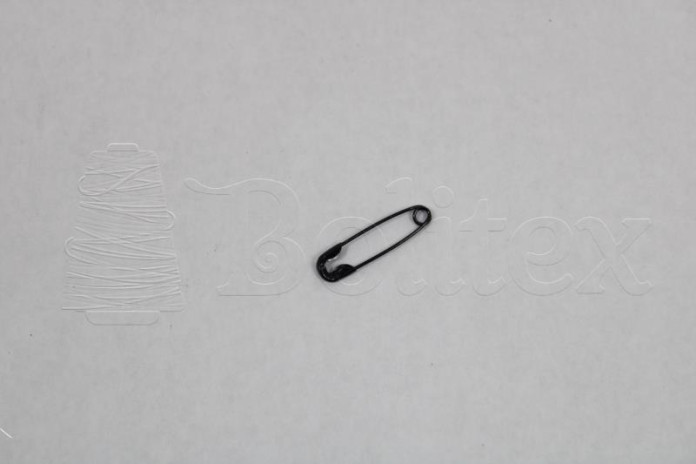 Alfinetes Segurança 20mm Pretos