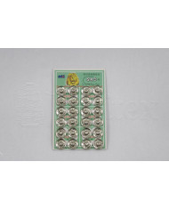 Mola pressão de coser n.7 17mm niquelada Bliester c/24