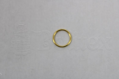 Anilha alça soutiens metalica 10mm ref.581207.010 cor 100 dourado