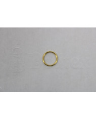 Anilha alça soutiens metalica 10mm ref.581207.010 cor 100 dourado