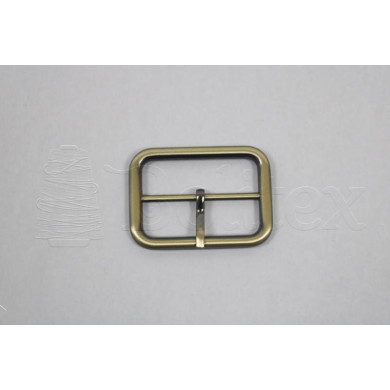 Fivela metalicas  c/fusilao 15X25mm ref. 954122.025 cor 108 ouro velho