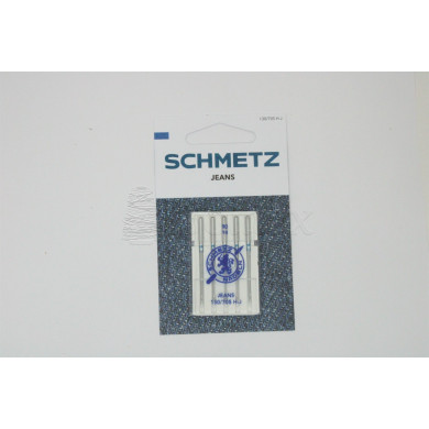 Agulha máquina doméstica SCHMETZ JEANS 90 B5