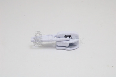Cursor Automático para Fecho de Espiral / 6mm – Branco