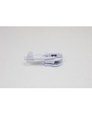 Cursor Automático para Fecho de Espiral / 6mm – Branco