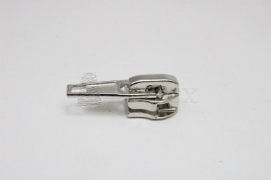 Cursores fecho espiral 6mm automaticos niquelados