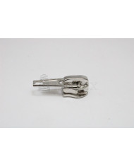 Cursores fecho espiral 6mm automaticos niquelados