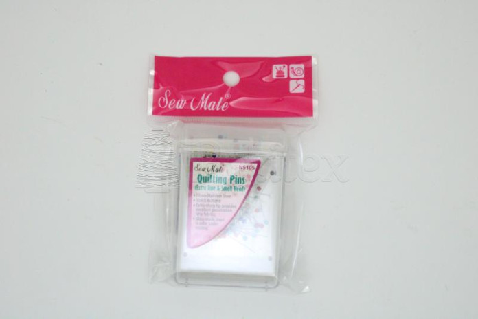 Alfinetes com Cabeça Colorida Iron-Proof Super Fino 36x0,4mm | CX 100 Unidades