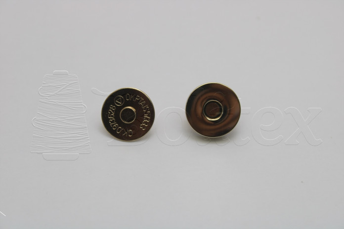 Molas Magnéticas Douradas / 18mm