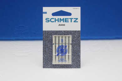 Agulha máquina doméstica SCHMETZ JEANS 80 B5