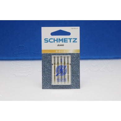 Agulha máquina doméstica SCHMETZ GOLD JEANS 90 B5