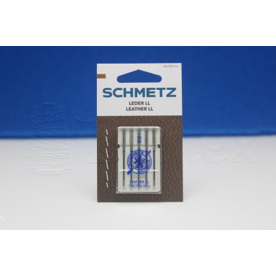 Agulha máquina doméstica SCHMETZ LEATHER 90 B5