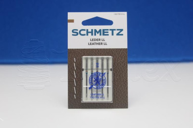 Agulha máquina doméstica SCHMETZ LEATHER 90 B5