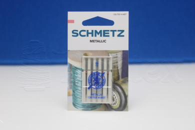 Agulha máquina doméstica SCHMETZ Fios Metálicos 80 B5