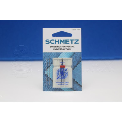 Agulha máquina doméstica SCHMETZ  DUPLA 100 4.0 B1