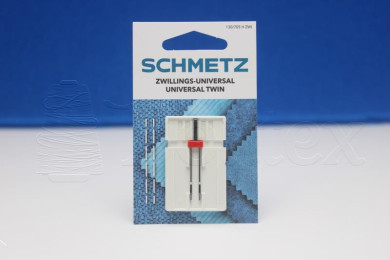 Agulha máquina doméstica SCHMETZ  DUPLA 100 4.0 B1