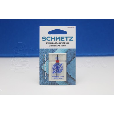 Agulha máquina doméstica SCHMETZ  DUPLA 80 2.0 B1