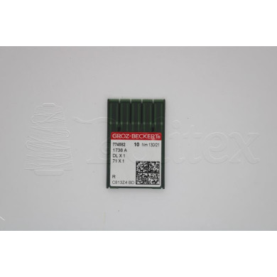 Dez Agulhas GROZ BECKERT - 1738/16X257/16X231  130 Dez Agulhas GROZ BECKERT - 1738/16X257/16X231  130