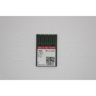 Dez Agulhas GROZ BECKERT -1738/16X257/16X231  130 Dez Agulhas GROZ BECKERT -1738/16X257/16X231  130