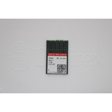 Dez Agulhas GROZ BECKERT - 1738/16X257/16X231   55 Dez Agulhas GROZ BECKERT - 1738/16X257/16X231   55