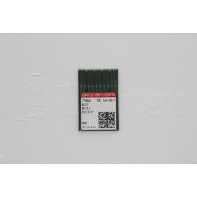 Dez Agulhas GROZ BECKERT - B27/SY6120/MY1023 R  55 Dez Agulhas GROZ BECKERT - B27/SY6120/MY1023 R  55