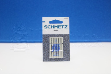 Agulha máquina doméstica SCHMETZ JEANS 110 B5