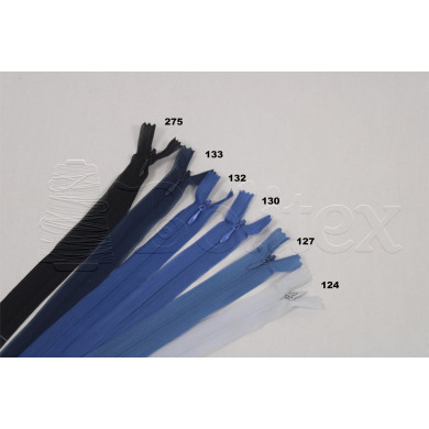 Fechos invisíveis | cores