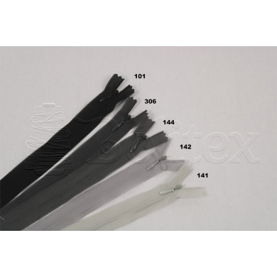 Fechos invisíveis | cores