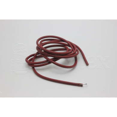 Correia de Couro 5 mm – 1,80 m com Grampo