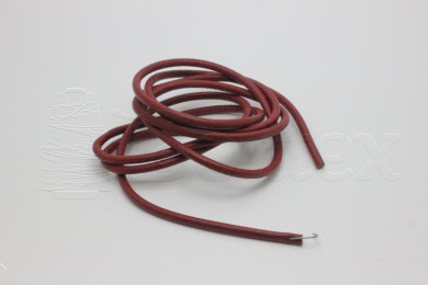 Correia de Couro 5 mm – 1,80 m com Grampo