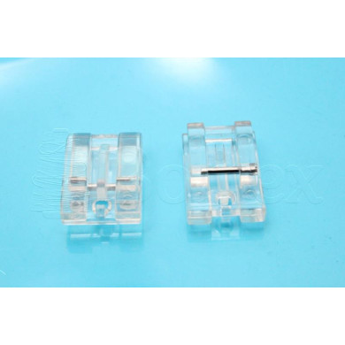 Base Calcador Fechos Invisiveis Maq. Domestica - 601 Plastica