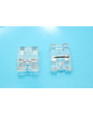 Base Calcador Fechos Invisiveis Maq. Domestica - 601 Plastica