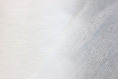 Entretela com Filamento e Microponto | Sem Elasticidade | Largura 90cm – Branca