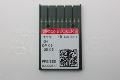 Dez Agulhas GROZ-BECKERT - 134/135X7/135X5/FFG  90
