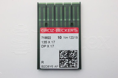 Dez Agulhas GROZ-BECKERT - 135X17/DPX17  120