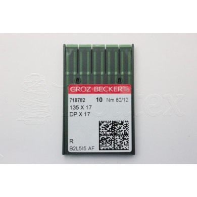 Dez Agulhas GROZ-BECKERT - 135X17/DPX17    80