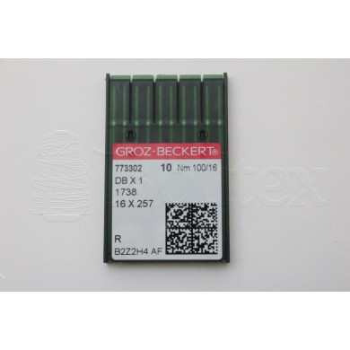 Dez Agulhas GROZ-BECKERT - 1738/16X257   100