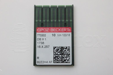 Dez Agulhas GROZ-BECKERT - 1738/16X257   100